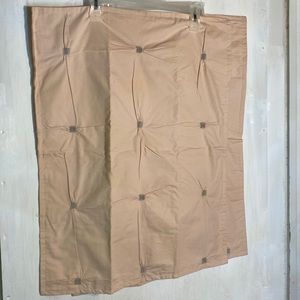 Two Powder Pink W Grew Stitching These Pillow Shames Are Brand New- 28 L x 20 W